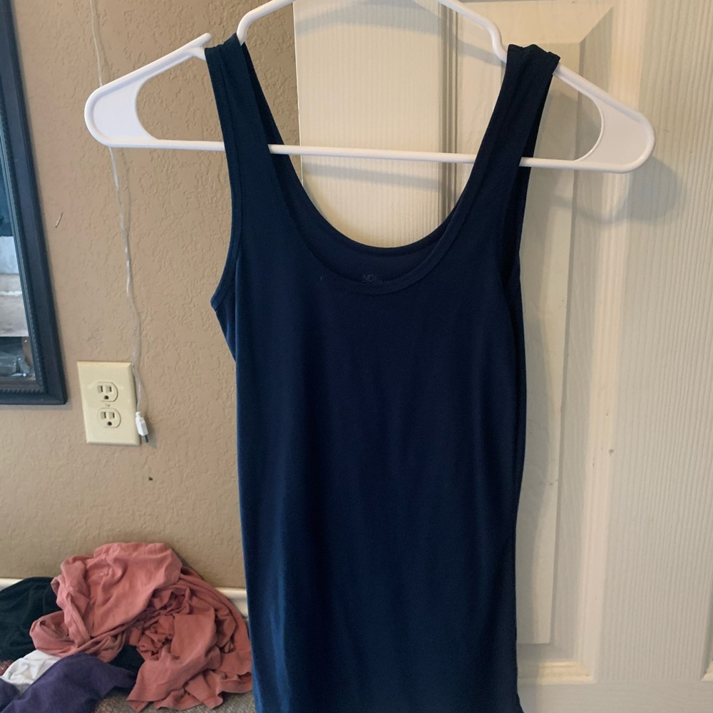 Navy tank top